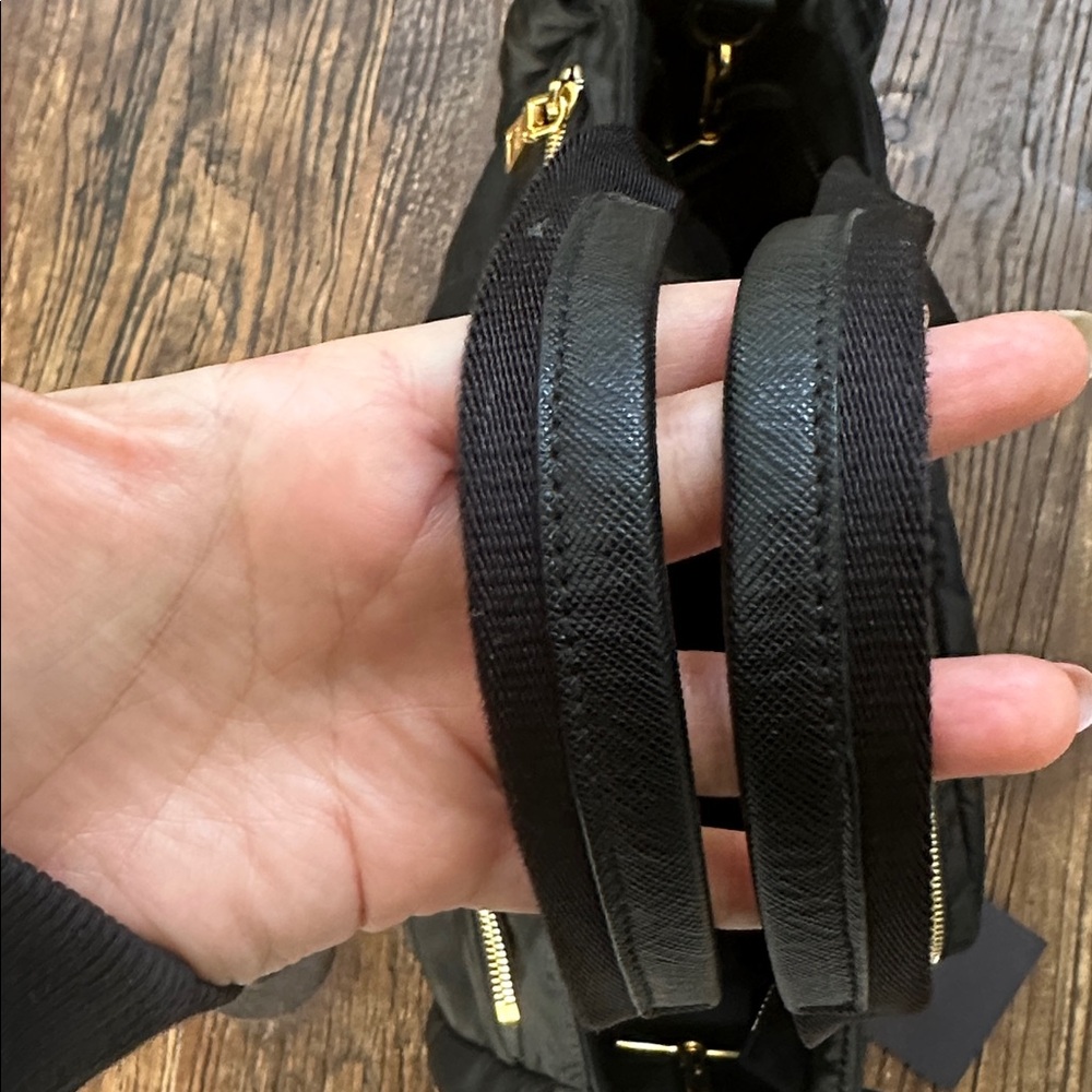 Prada Black Re-Nylon Messenger Bag - Picture 11 of 11